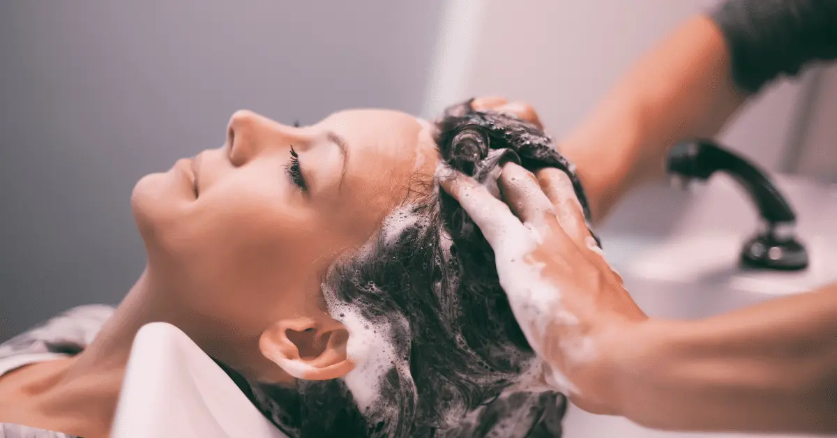 Best Shampoos For Botox-Treated Hair: Woman undergoing hair botx treatment at salon