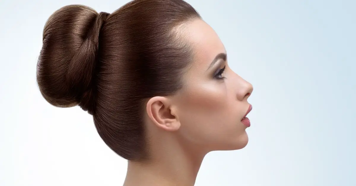 Woman in Tight Hairstyle Woman in Tight Hairstyle